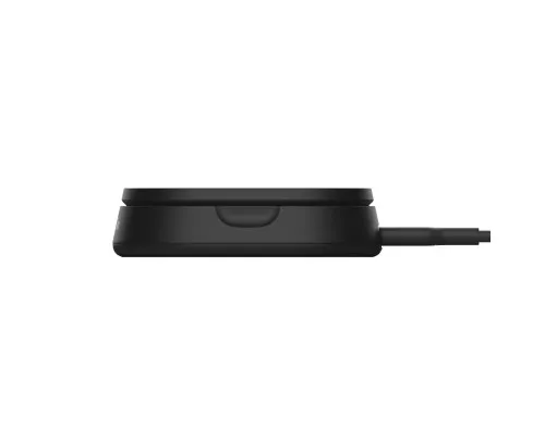 Зарядное устройство Belkin 15W Magnetic Stand Qi2 black (WIA008BTBK)