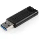 USB флеш накопичувач Verbatim 64GB PinStripe Black USB 3.0 (49318)