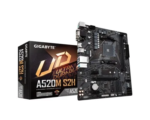 Материнська плата GIGABYTE A520M S2H