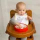 Набор детской посуды Baboo тарелочка силиконовая 6+ мес оранжевая (90428)