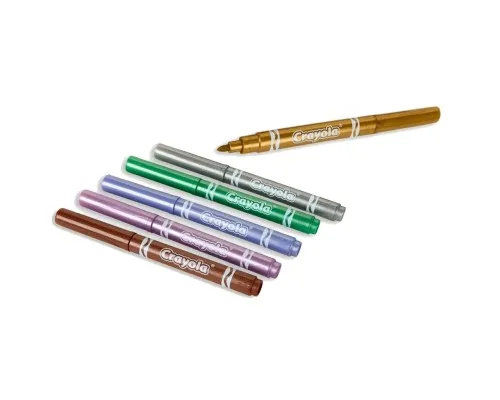 Фломастеры Crayola Metallic, 6 шт (58-8828)