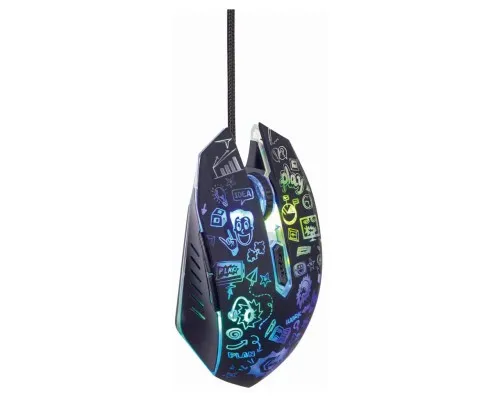 Мишка Gembird MUS-6B-GRAFIX-01 USB Black (MUS-6B-GRAFIX-01)