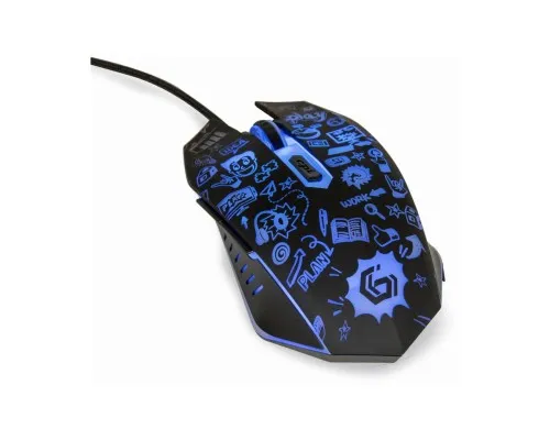 Мишка Gembird MUS-6B-GRAFIX-01 USB Black (MUS-6B-GRAFIX-01)