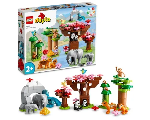Конструктор LEGO DUPLO Town Дикие животные Азии 117 деталей (10974)