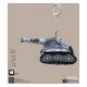 Брелок WP Merchandise World of Tanks 14 см серый (WG043321)