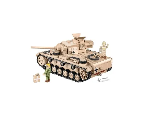 Конструктор Cobi Вторая Мировая Война Танк Panzer III, 780 деталей (COBI-2562)