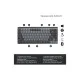 Клавиатура Logitech MX Mechanical Mini Illuminated UA Graphite (920-010782)