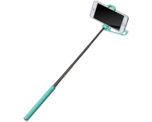 Монопод для селфі Grand-X Elegant 3,5 U-кріплення, бірюзовий (E3UTQ)