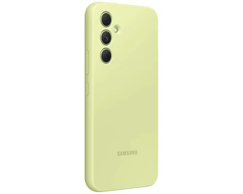 Чохол до мобільного телефона Samsung Samsung A54 Silicone Case Lime (EF-PA546TGEGRU)
