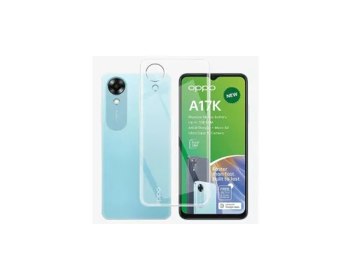 Чехол для мобильного телефона BeCover Oppo A17k 4G Transparancy (709301)