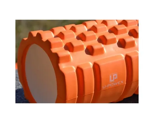 Масажний ролик U-Powex UP_1020 EVA foam roller 33x14см Orange (UP_1020_T1_Orange)