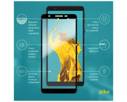 Скло захисне Piko Full Glue Samsung M01 core (1283126505058)