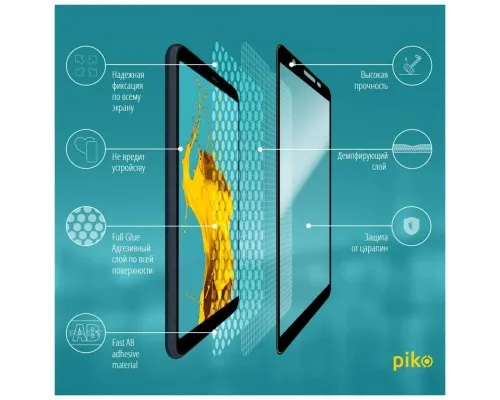 Скло захисне Piko Full Glue Samsung M01 core (1283126505058)