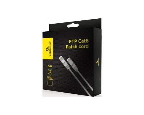 Патч-корд 30м FTP cat 6 CCA gray Cablexpert (PPB6-30M)