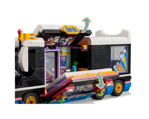 Конструктор LEGO Friends Автобус для музыкального тура поп-звезды 845 деталей (42619)