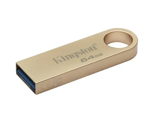 USB флеш накопичувач Kingston 64GB DataTraveler SE9 G3 Gold USB 3.2 (DTSE9G3/64GB)