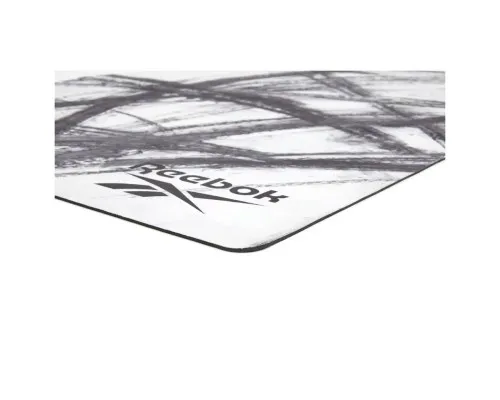 Килимок для йоги Reebok Natural Rubber Yoga Mat білий, сірий, мармур RAYG-11080OM (885652020923)