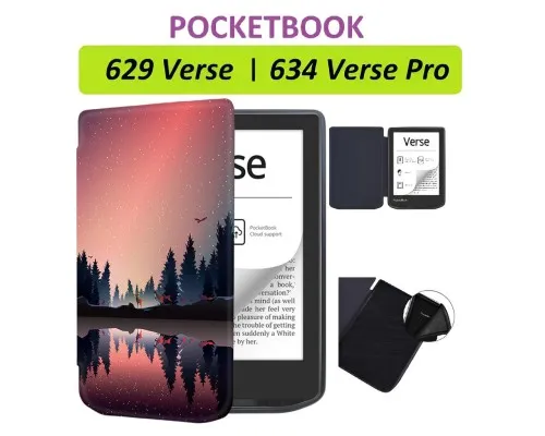 Чохол до електронної книги BeCover Smart Case PocketBook 629 Verse / 634 Verse Pro 6" Dusk (710976)