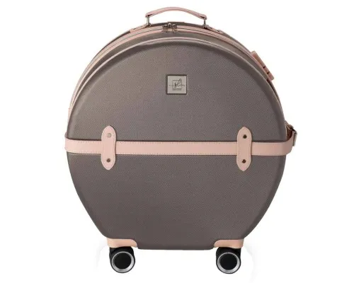 Валіза Semi Line 24" (M) Brown/Pink Cream (T5673-3) (DAS302679)