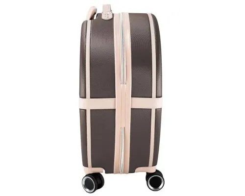Валіза Semi Line 24" (M) Brown/Pink Cream (T5673-3) (DAS302679)