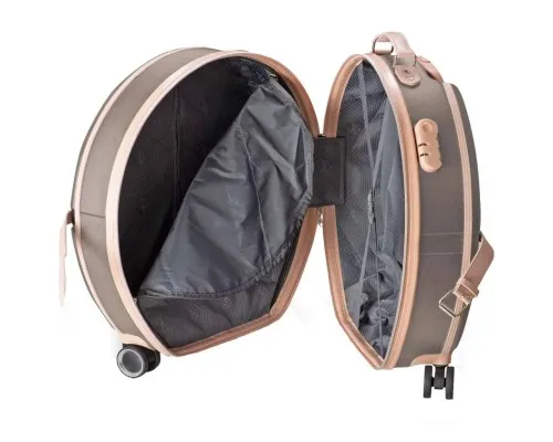 Валіза Semi Line 24" (M) Brown/Pink Cream (T5673-3) (DAS302679)