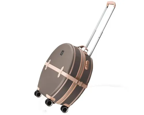 Валіза Semi Line 24" (M) Brown/Pink Cream (T5673-3) (DAS302679)