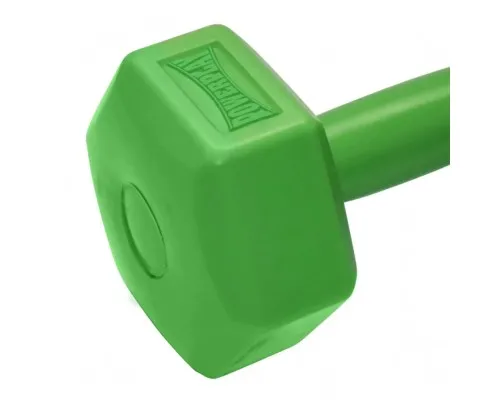 Гантель PowerPlay композитні 4124 Hercules 2 х 2 кг Зелені (PP_4124_2kg_2in)