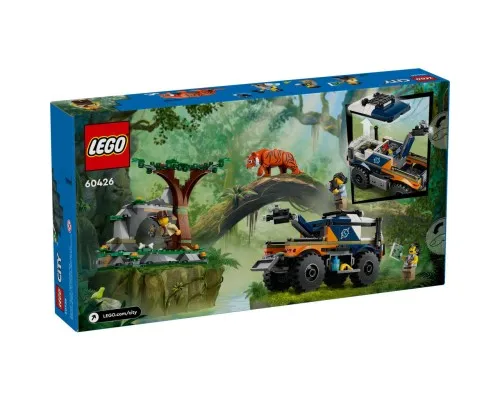 Конструктор LEGO City Позашляховик для дослідження джунглів (60426)