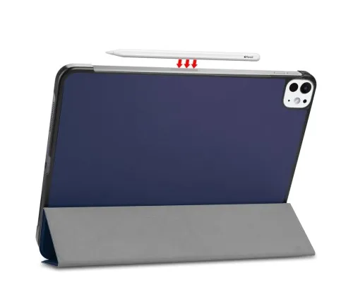 Чохол до планшета BeCover Smart Case Apple iPad Pro 11" M4 2024 Deep Blue (711622)