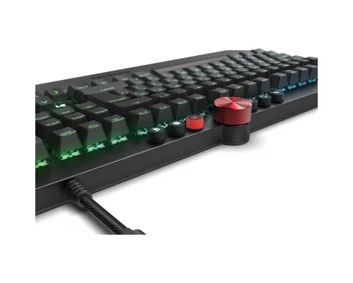 Клавиатура AOC AGK700 RGB Cherry MX Red USB Black (AGK700DR2R)