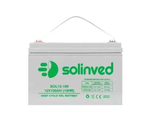 Батарея к ИБП Solinved 12V-100Ah, GEL (SLG100-12)