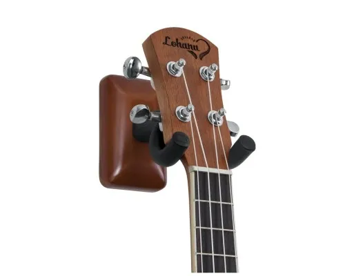 Тримач для гітари Gator Frameworks Wall Mount Ukulele / Mandolin Hanger Mahogany (GFW-UKE-HNGRMHG)