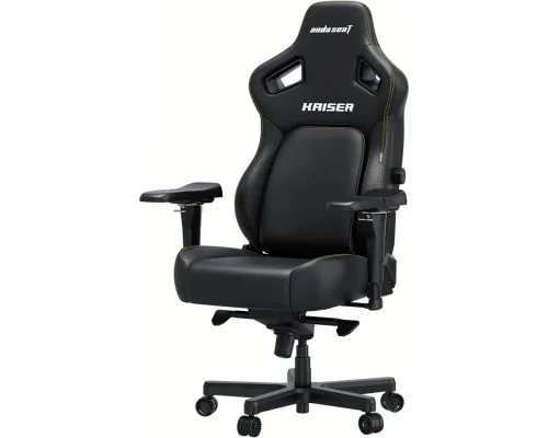 Кресло игровое Anda Seat Kaiser 4 PVC Size XL Black (AD12YDDC-XLL-20-B-PV/C)