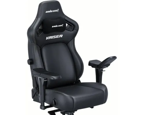 Кресло игровое Anda Seat Kaiser 4 PVC Size XL Black (AD12YDDC-XLL-20-B-PV/C)