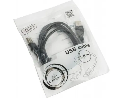 Дата кабель USB 2.0 AM to AM 1.8m Cablexpert (CCP-USB2-AMAM-6)