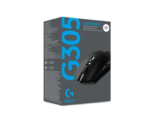 Мишка Logitech G305 Lightspeed Black (910-005282)