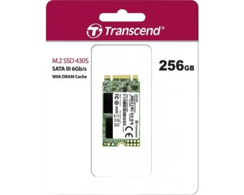 Накопичувач SSD M.2 2242 256GB Transcend (TS256GMTS430S)
