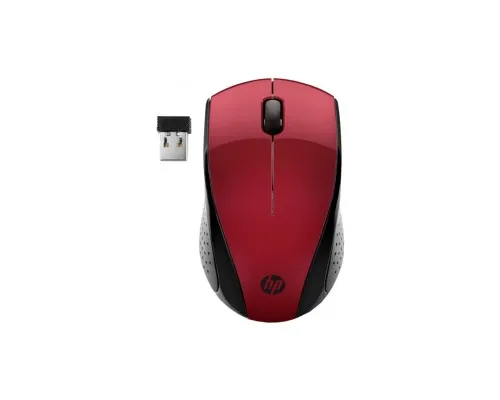 Мишка HP 220 Red (7KX10AA)