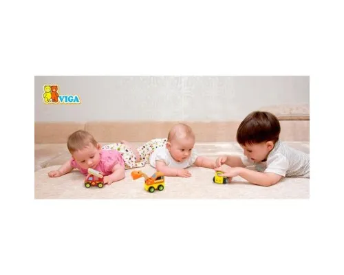 Развивающая игрушка Viga Toys Набор Мини-машинки 6 шт (59621)