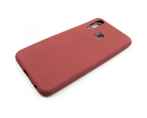 Чохол до мобільного телефона Dengos Carbon Vivo Y15, red (DG-TPU-CRBN-97) (DG-TPU-CRBN-97)