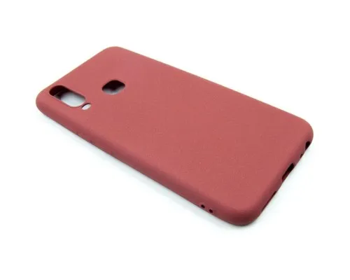 Чохол до мобільного телефона Dengos Carbon Vivo Y15, red (DG-TPU-CRBN-97) (DG-TPU-CRBN-97)