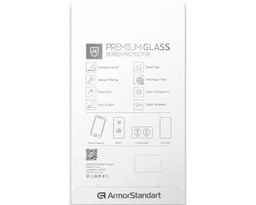 Скло захисне Armorstandart Icon Motorola G8 Black (ARM57653)
