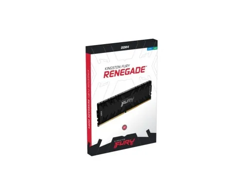 Модуль памяті для компютера DDR4 32GB 3200 MHz Renegade Black Kingston Fury (ex.HyperX) (KF432C16RB/32)