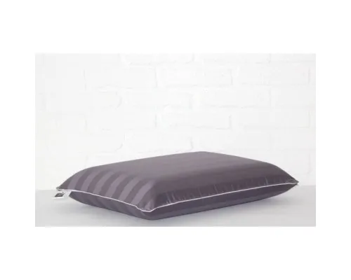 Подушка MirSon ортопедична 6068 Noble stripe Graphite WoMen 59х43х10 (2200003262223)