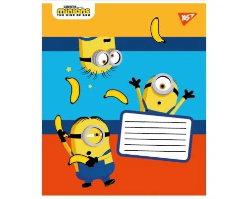 Зошит Yes А5 Minions2 12 аркушів, лінія (766204)