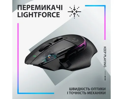 Мышка Logitech G502 X Plus Wireless Black (910-006162)