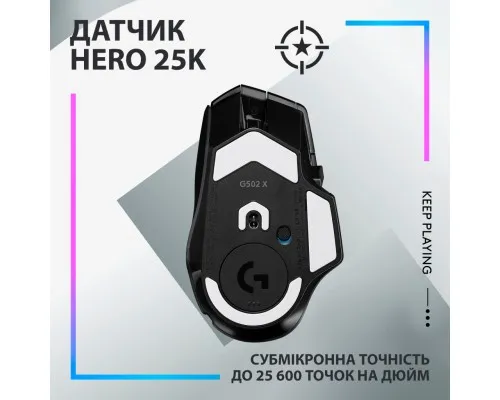 Мышка Logitech G502 X Plus Wireless Black (910-006162)