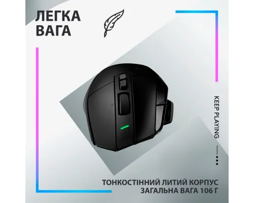 Мишка Logitech G502 X Plus Wireless Black (910-006162)