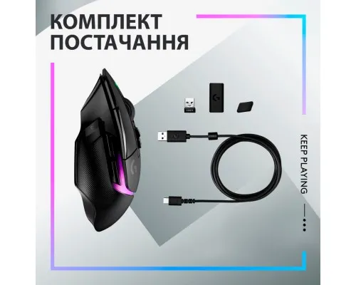 Мышка Logitech G502 X Plus Wireless Black (910-006162)