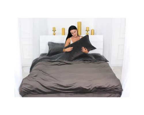 Постільна білизна MirSon Велюр Winter Frost 28-0005 + 28-0003 Anemone Velvet 110х140 (2200004008998)
